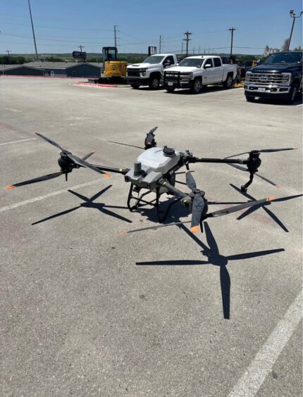 DJI T-40 Spray Done